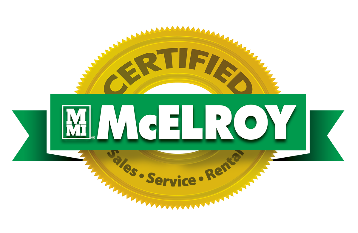 McElroy Certified Sales Service Rental Logo